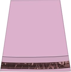 Pink Mailing Bags, iSOUL 25 Pcs Shipping Poly Postal Self Seal Bags in Size 12" x 16" Inch Small Postage Packaging Bags 305mm to 407mm