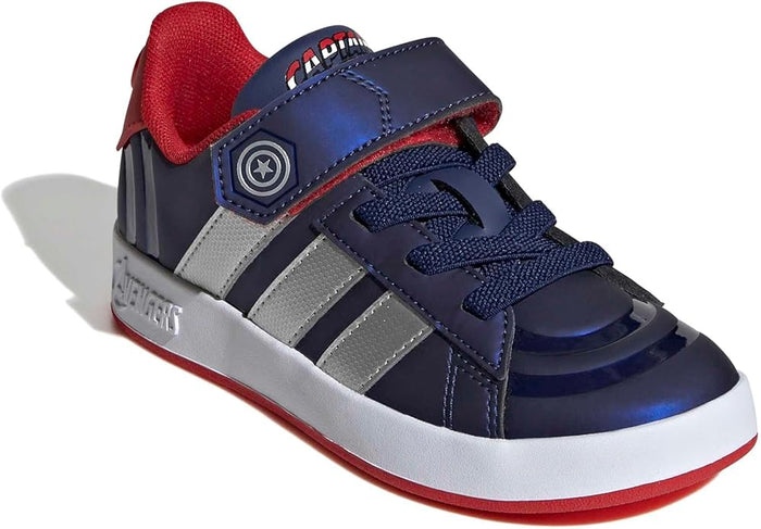 adidas Unisex Kids Marvel Avengers Grand Court Shoes Kids – Blue